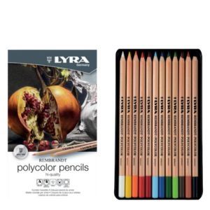 סט 12 עפרונות פוליקולור Polycolor LYRA REMBRANDT