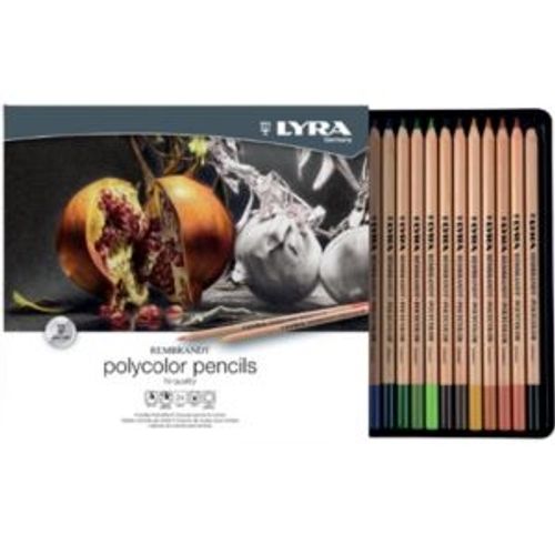 סט 24 עפרונות פוליקולור Polycolor LYRA REMBRANDT