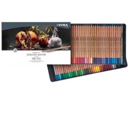 סט 72 עפרונות פוליקולור polycolor LYRA REMBRANDT