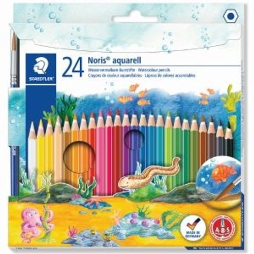 סט 24 עפרונות אקוורל- STAEDTLER Noris Aquarell