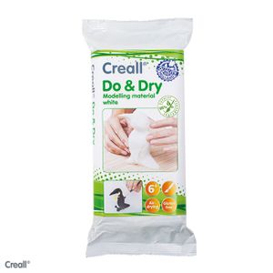 חימר לבן ייבוש באוויר חצי קג Creall Do & Dry 