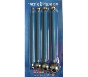סט מנקדים דו צדדיים - 4 יחידות
