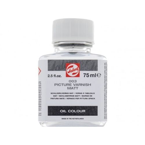 לכה מט לציורי שמן 75 מל- 003 Talens Picture Varnish Matt