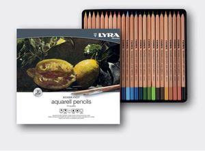 סט 24 עפרונות אקוורל- LYRA Rembrandt Aquarell pencils
