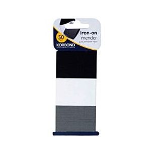 בד כותנה לגיהוץ לתיקונים וטלאים 3 יח 3.8/50 סמ KORBOND