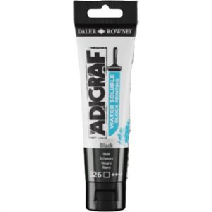 צבע הדפס 150 מל שחור Daler Rowney Aquafine Relief