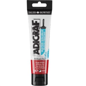 צבע הדפס 150 מל אדום Daler Rowney Aquafine Relief