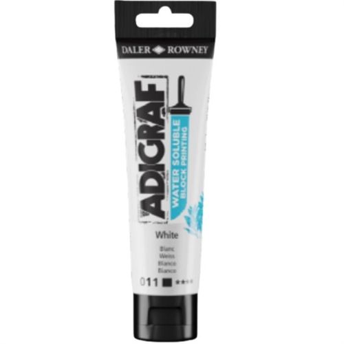 צבע הדפס 150 מל לבן Daler Rowney Aquafine Relief