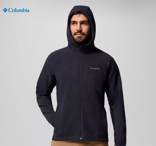 מעיל פליז לגברים Arctic Peak™ Hooded Black 