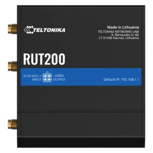 נתב סלולרי תעשייתי מוקשח דגם RUT200 מבית TELTONIKA