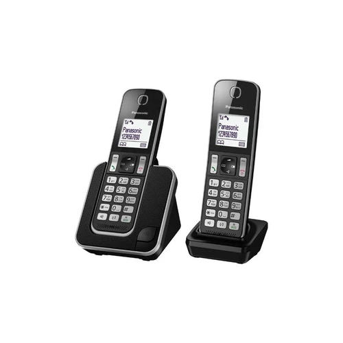 טלפון אלחוטי+ שלוחה Panasonic KXTGD312MBB פנסוניק 