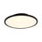 צמוד תקרה מרחף שחור GALAXY 40W 40CM 3CCT NISKO