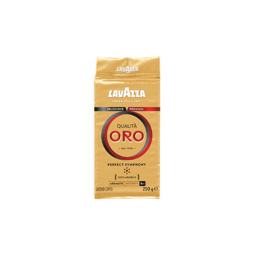 קפה טחון וואקום 250 גרם Lavazza Qualita Oro