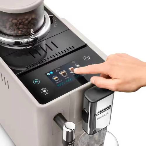 מכונת אספרסו אוטומטית Delonghi Rivelia EXAM440.35.BG קרם