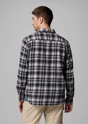 חולצת פלנל לגברים CORNELL WOODS FLANNEL LS Backland Tartan - Columbia