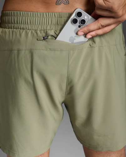 מכנס ריצה Aero 5 Inch Shorts HTG/BRF