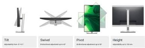 מסך מחשב Dell Pro 24 Plus USB-C Hub P2425DE