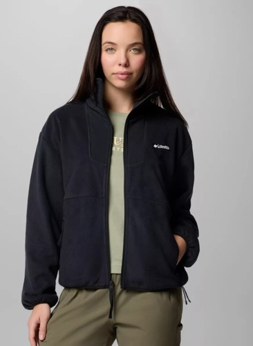 מעיל מיקרו-פליז נשים Sequoia Grove™ Full Zip Fleece Black
