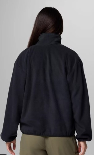 מעיל מיקרו-פליז נשים Sequoia Grove™ Full Zip Fleece Black