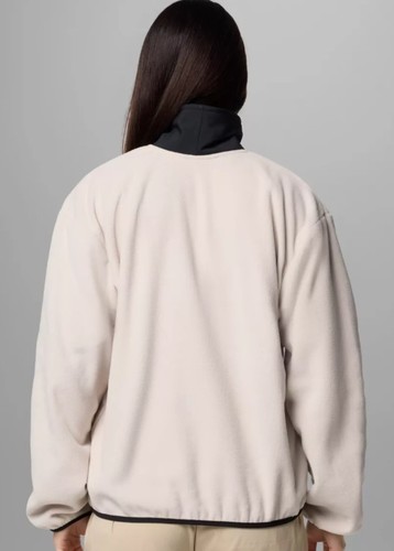 מעיל מיקרו-פליז נשים Sequoia Grove™ Full Zip Fleece Dark Stone/Black