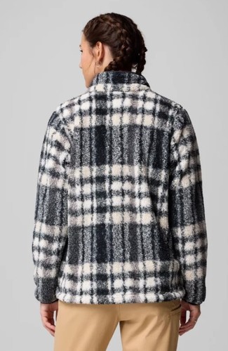 פליז לנשים  West Bend™ Print Full Zip II Black - Columbia(קולומביה)