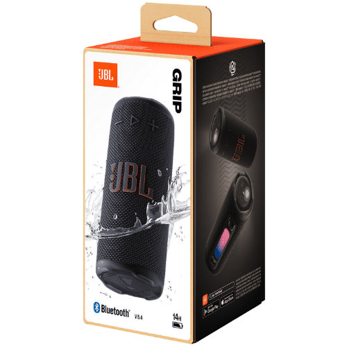 רמקול אלחוטי נייד בצבע שחור JBL Grip