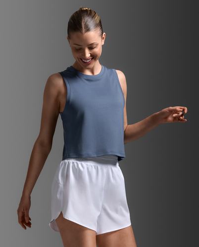 גופיית ריצה Aero Crop Tank IND/INF