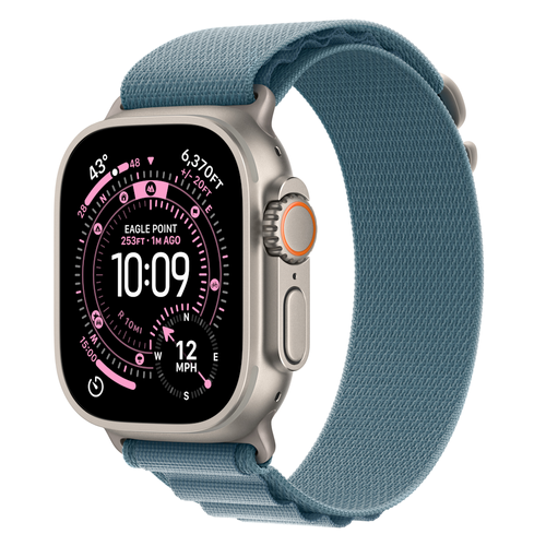שעון חכם Apple Watch Ultra 3 49mm GPS+Cellular Alpine Loop