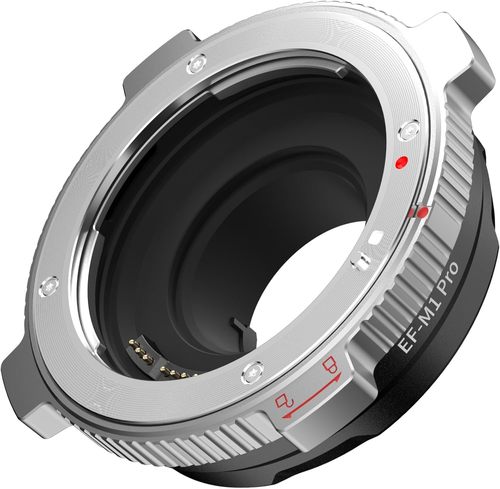 מתאם עדשה - VILTROX EF-M1 Pro 0.71x Auto Focus Adapter for EF/EF-S Lens to MFT (M4/3) Camera