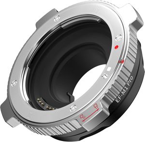 מתאם עדשה - VILTROX EF-M1 Pro 0.71x Auto Focus Adapter for EF/EF-S Lens to MFT (M4/3) Camera