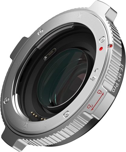 מתאם עדשה - VILTROX EF-M2 Pro 0.71x Auto Focus Adapter for EF/EF-S Lens to MFT (M4/3) Camera