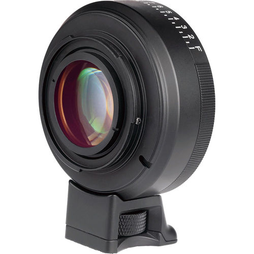 מתאם עדשה - Viltrox NF-E 0.71x Speed Booster Adapter for Nikon F Lens to Sony E Camera