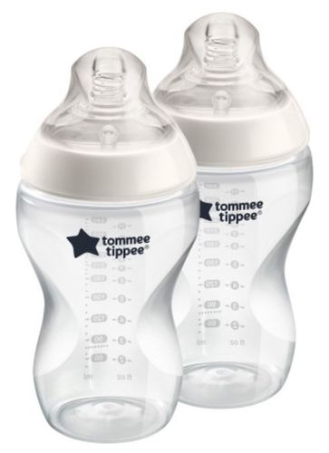 זוג בקבוקי תינוק עם סטריליזציה עצמית 340 מ