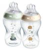 זוג בקבוקי תינוק עם סטריליזציה עצמית 340 מ"ל - ציורי אגם