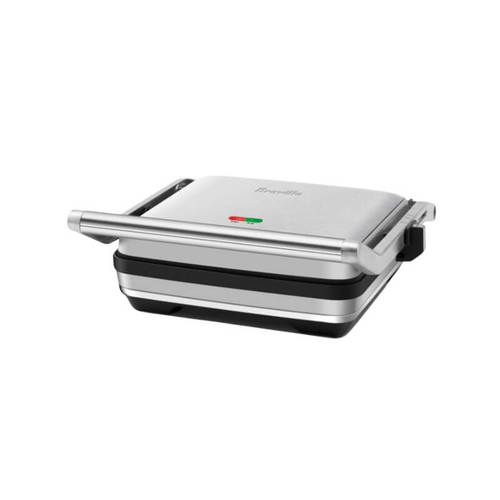 טוסטר לחיצה משולב גריל 4 פרוסות דגם LSG545BSS BREVILLE בצבע כסוף