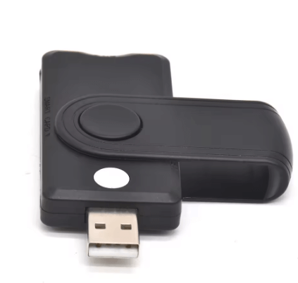  קורא כרטיסים חכם USB SIM/IC/ID/EMV/SD/TF/MMC תואם Windows & Linux