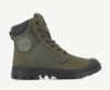נעלי פלדיום אטומות למים מעור בצבע זית | 41-47 |  PALLADIUM PAMPA SC WPN U-S OLIVE 77235-325-M
