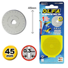 להב קוטר 45 מ"מ לסכין OLFA RTY-2/G RTY-2/DX