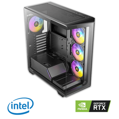 מחשב נייח גיימינג  RTX 5060Ti Intel Core i5-14600KF - Gaming כונן 1TB SSD, זכרון 32GB DDR5
