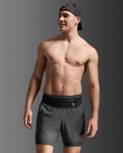 מכנס ריצה Aero Mesh 2-in-1 5 Inch Short JUP/BRF