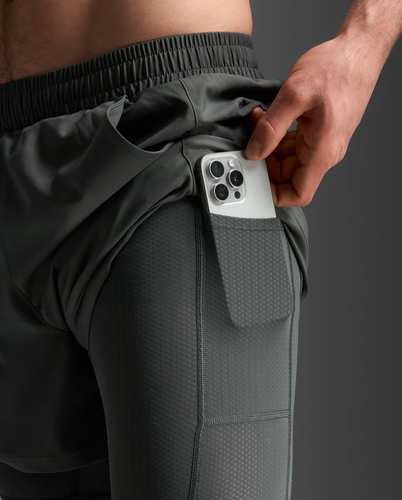 מכנס ריצה Aero Mesh 2-in-1 5 Inch Short JUP/BRF
