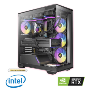 מחשב נייח גיימינג  RTX 5060Ti Intel Core i5-14600KF - Gaming כונן 1TB SSD, זכרון 32GB DDR5 Eilat Depot