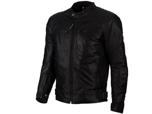 מעיל עור גברים קאט 2 מוטו שחור – CAT2MOTO VEGA LEATHER JACKET
