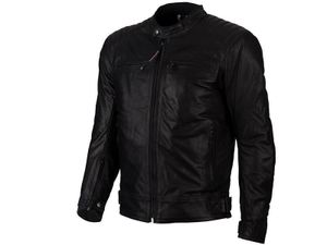 מעיל עור גברים קאט 2 מוטו שחור – CAT2MOTO VEGA LEATHER JACKET