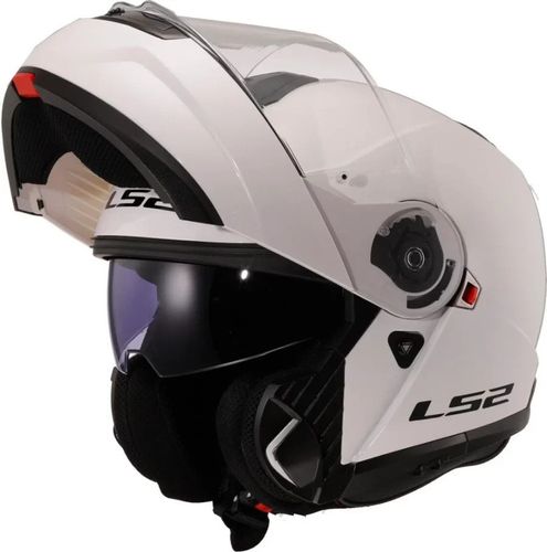 קסדה נפתחת אל אס 2 סטרוב לבן מבריק – LS2 FF908 STROBE II GLOSS WHITE