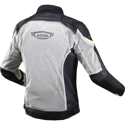 מעיל קיץ גברים אל אס 2 אפור/ שחור – LS2 AIRY EVO MAN JACKET BLACK GREY YELLOW