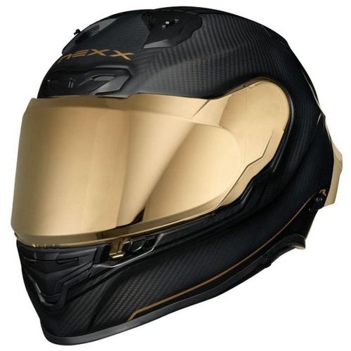 קסדה מלאה נקס קרבון/ זהב – NEXX ZERO PRO 2 CARBON GOLD X.R3R