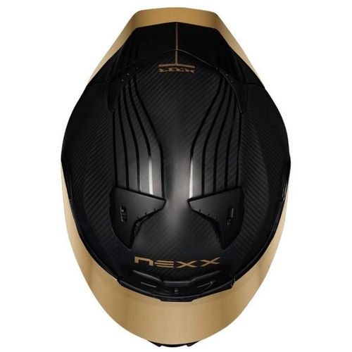קסדה מלאה נקס קרבון/ זהב – NEXX ZERO PRO 2 CARBON GOLD X.R3R