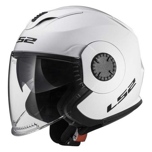 קסדת 3/4 אל אס 2 ורסו לבן מבריק – LS2 OF570 VERSO SINGLE MONO GLOSS WHITE