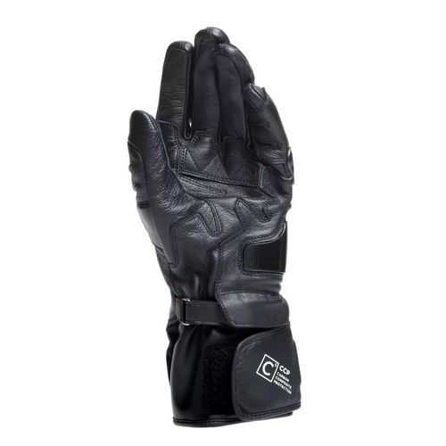 כפפות רכיבה מעור ארוכות דיינז שחור – DAINESE CARBON 4 LONG LEATHER GLOVES